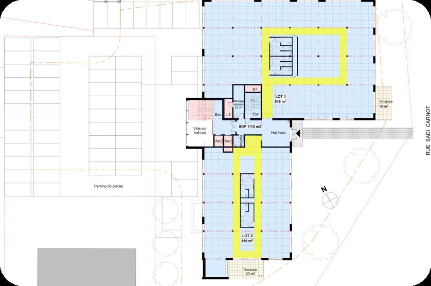Bureau Ronchin 4302m² Location bureau Ronchin Nord OLBUR2427714 3